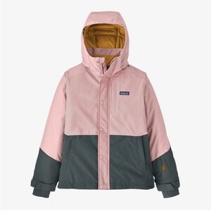 Patagonia  
Powder Town Insulated Jacket - Kids 
Medium 
Peaceful Pink
Like New